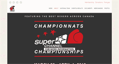 Desktop Screenshot of boxingcanada.org